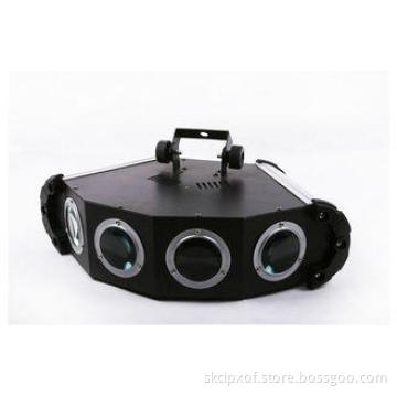 LED Disco Lights 6CH LED Double Eye Wash Moon Flower Light